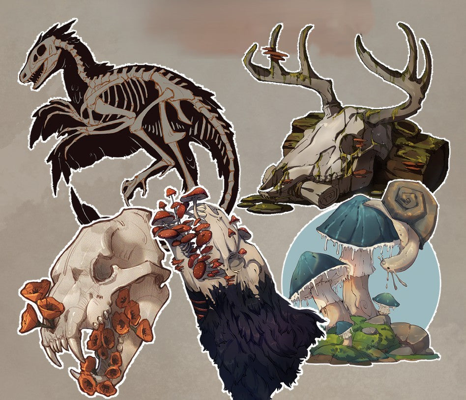 Natural Macabre - Stickers