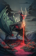 Bleeding Dragon - Print