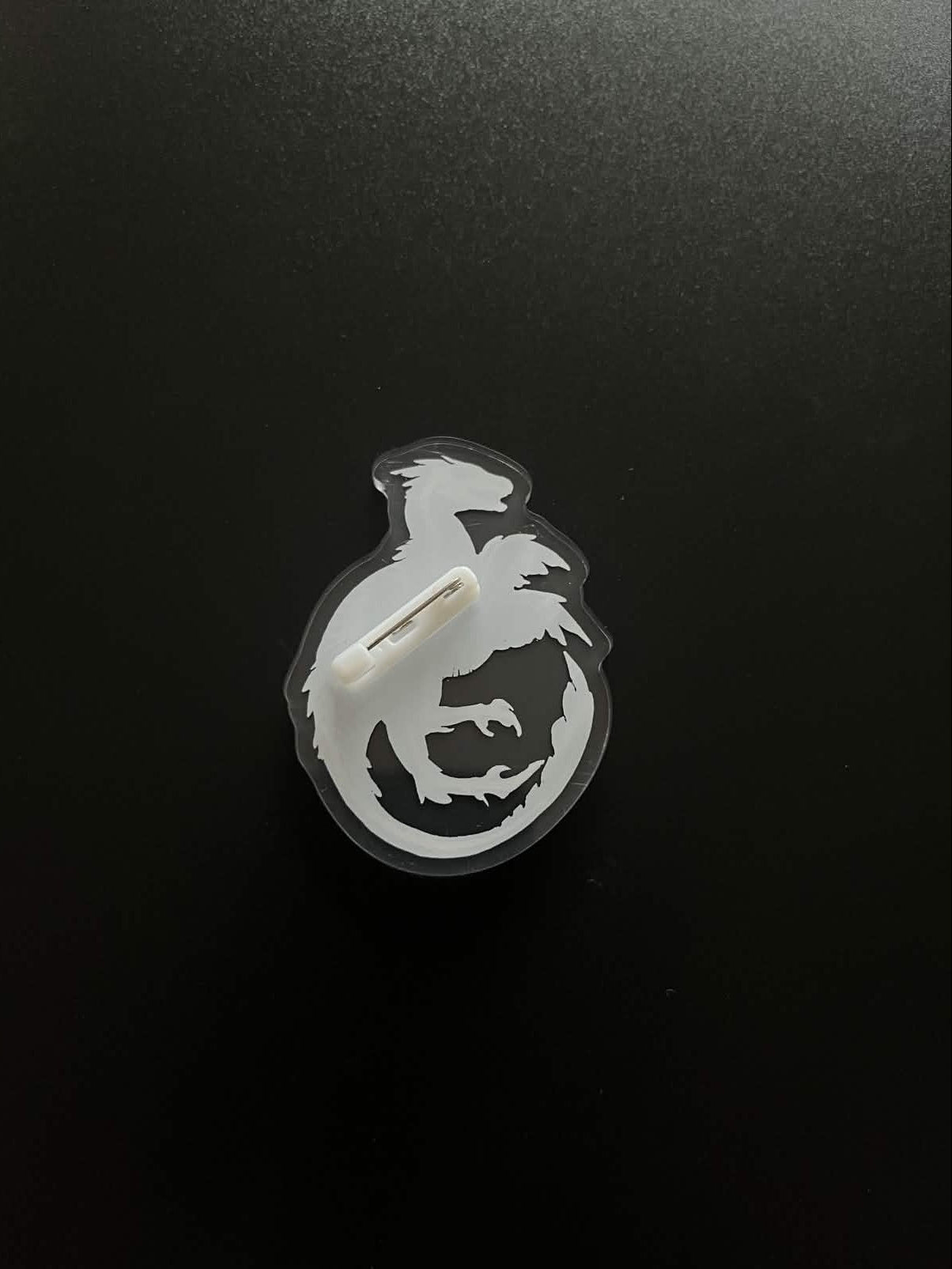 Macabre Fossil - Acrylic Pin