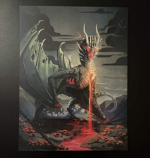 Bleeding Dragon - Print