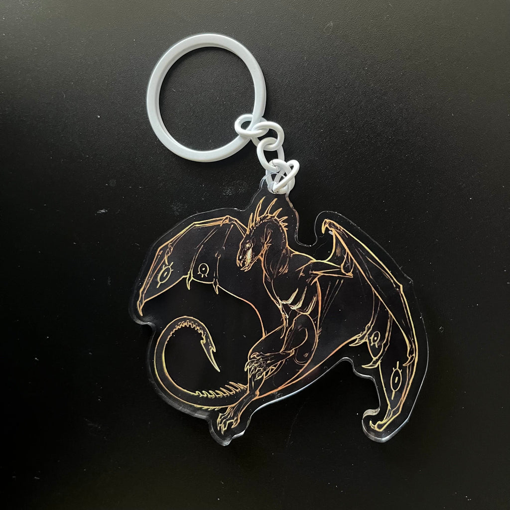 Wyvern - Acrylic Charm