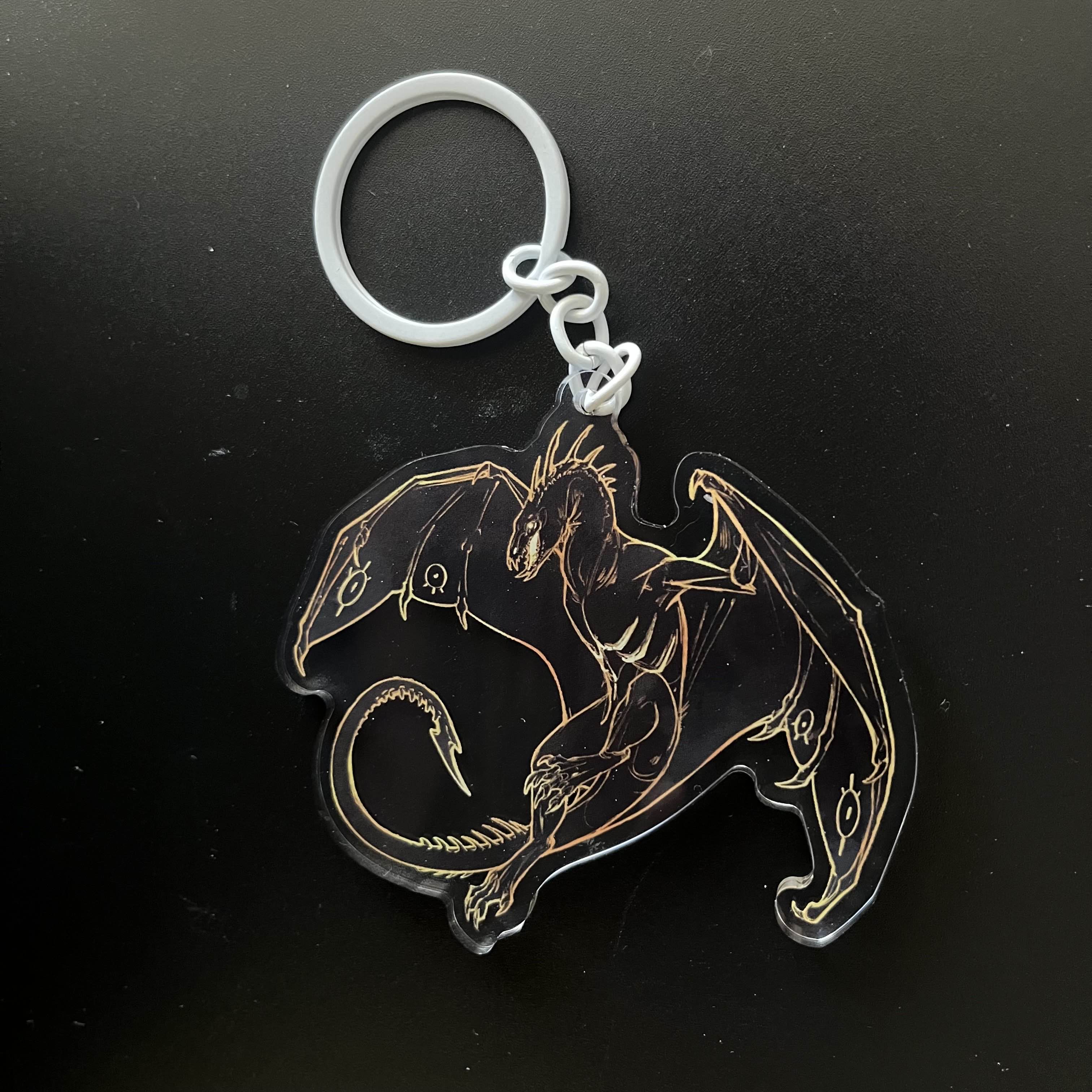 Wyvern - Acrylic Charm